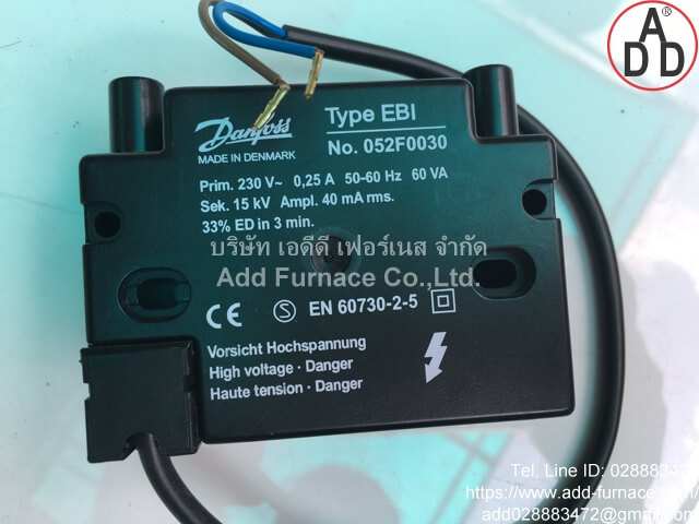 Danfoss Type EBI No. 052F0030 (1)